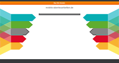 Desktop Screenshot of mobilo-abenteuerbetten.de